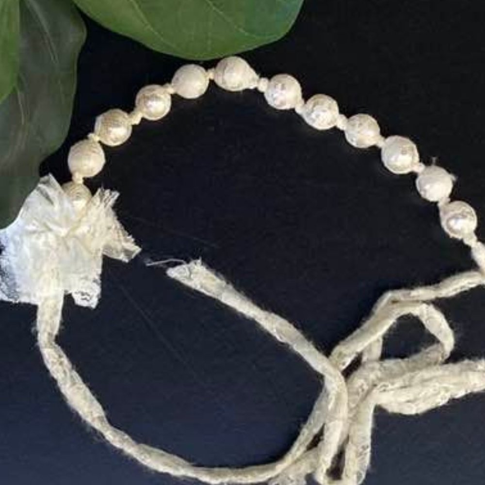 Persnickety Girls Boutique Lace Necklace Belt